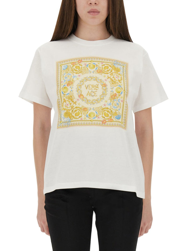 Versace Women "Underwater Baroque" T-Shirt