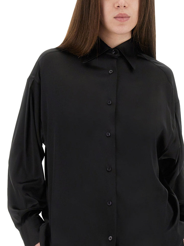 Tom Ford Women Stretch Silk Satin Shirt