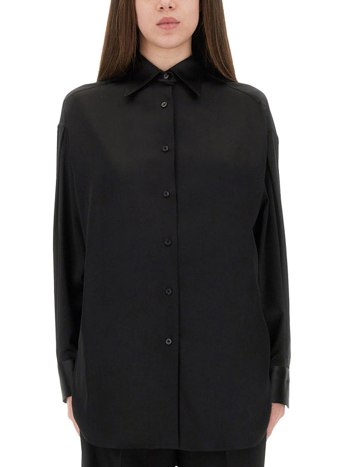 Tom Ford Women Stretch Silk Satin Shirt