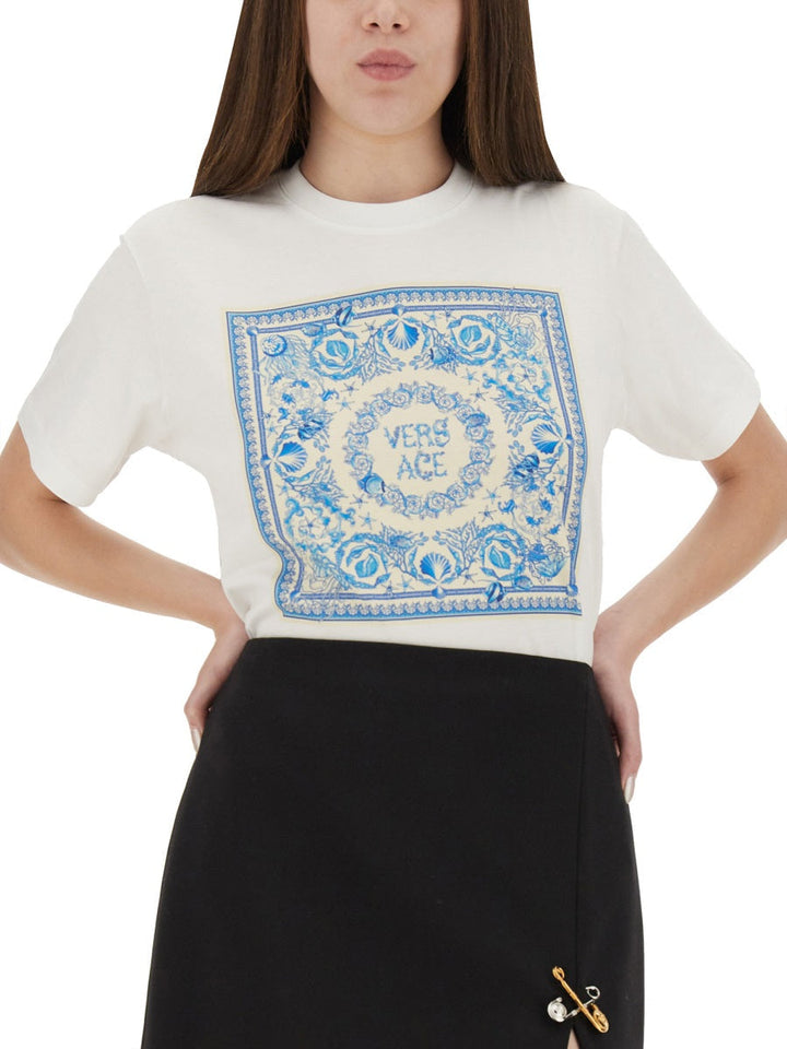 Versace Women "Underwater Baroque" T-Shirt