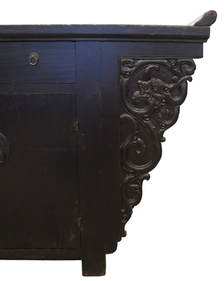 Dyag East 117 Inch Long Antique Chinese Dragon Sideboard | Designer Collection
