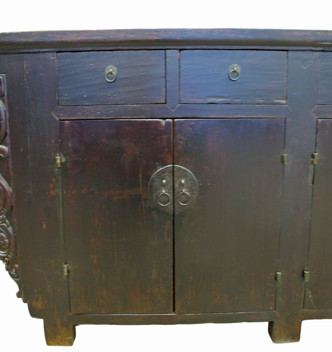 Dyag East 117 Inch Long Antique Chinese Dragon Sideboard | Designer Collection