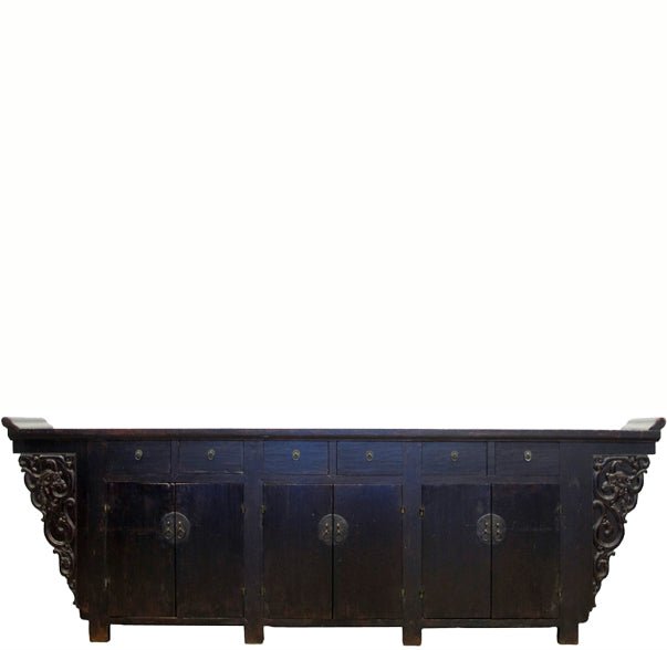 Dyag East 117 Inch Long Antique Chinese Dragon Sideboard | Designer Collection
