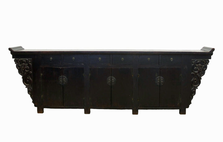 Dyag East 117 Inch Long Antique Chinese Dragon Sideboard | Designer Collection