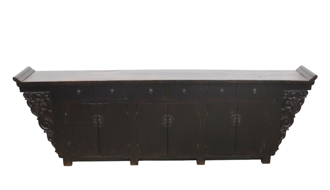 Dyag East 117 Inch Long Antique Chinese Dragon Sideboard | Designer Collection