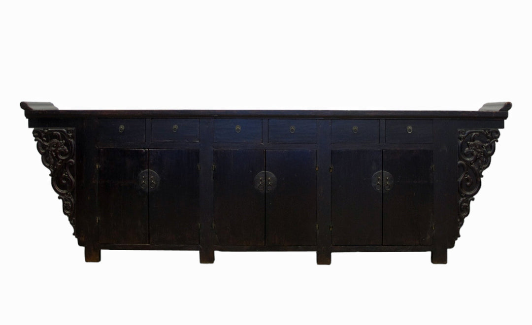 Dyag East 117 Inch Long Antique Chinese Dragon Sideboard | Designer Collection