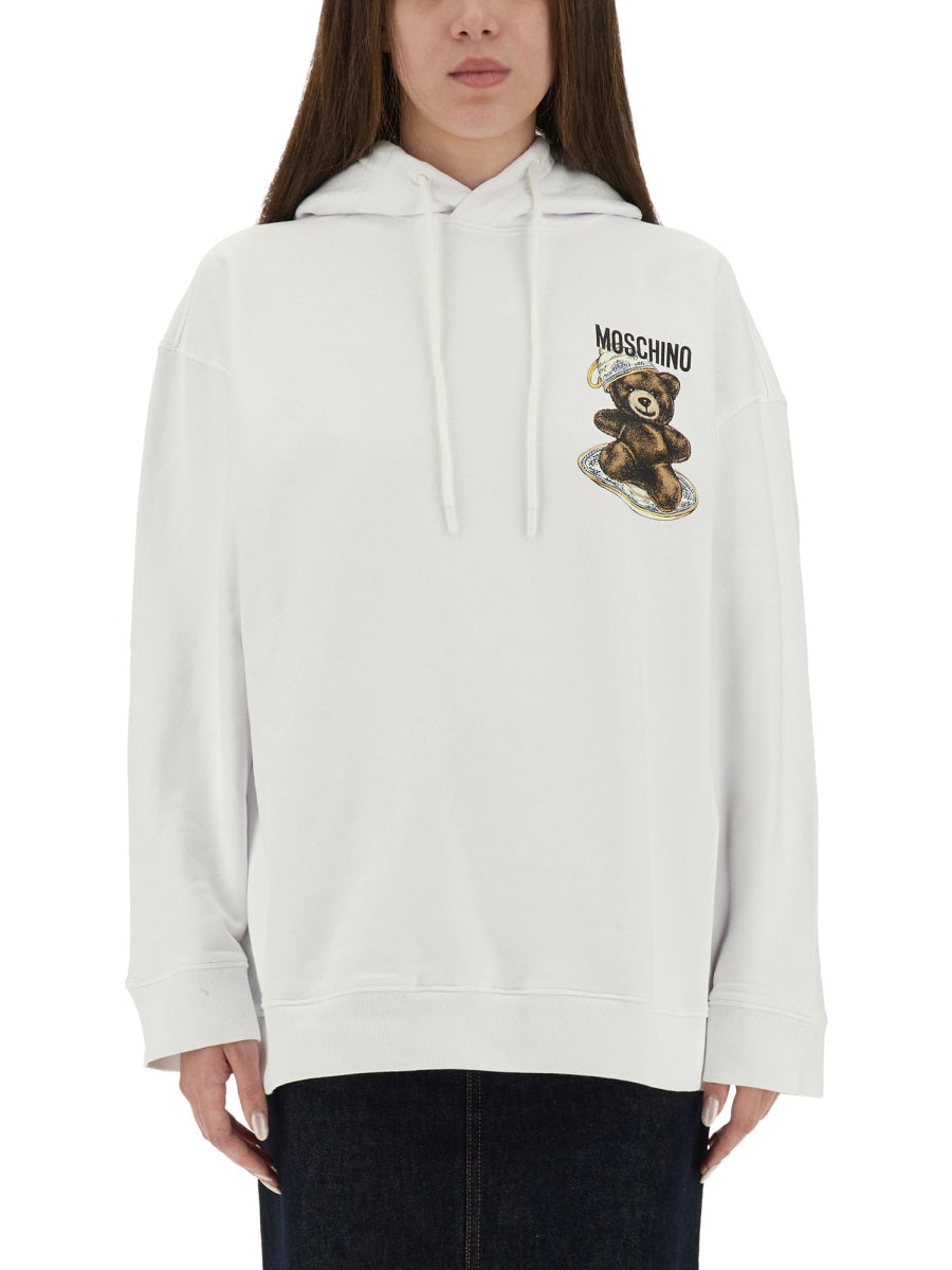Moschino Women Sweatshirt With "Teddy" Print