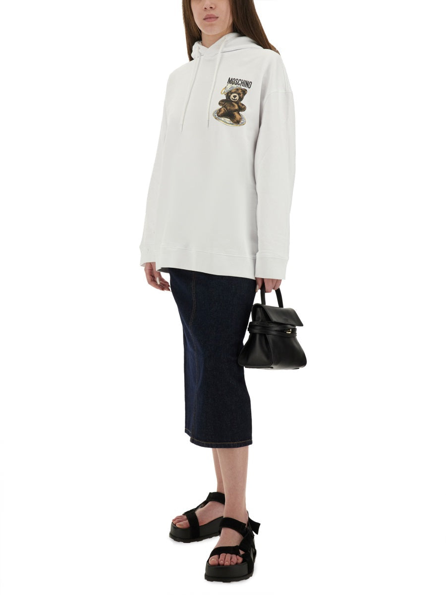 Moschino Women Sweatshirt With "Teddy" Print