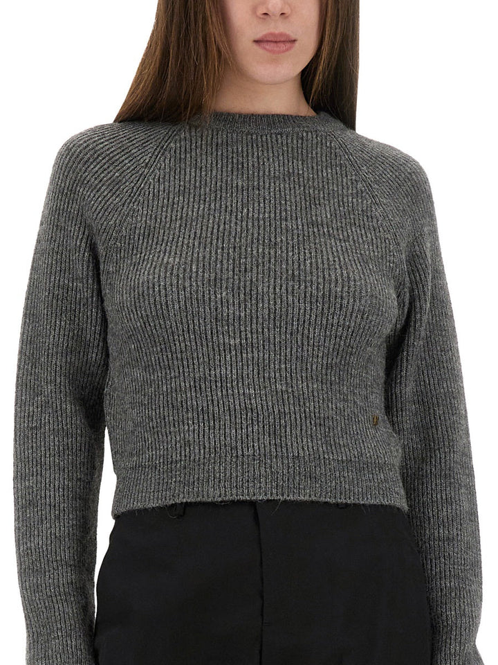 Moschino Women Cropped Shirt