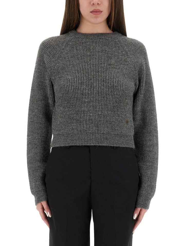 Moschino Women Cropped Shirt