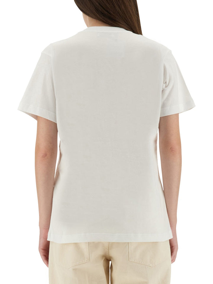 Moschino Women T-Shirt With Embroidery