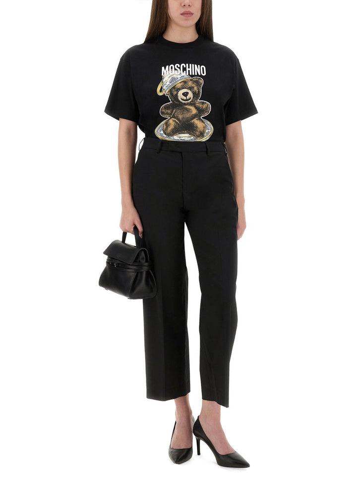 Moschino Women T-Shirt With "Teddy" Print