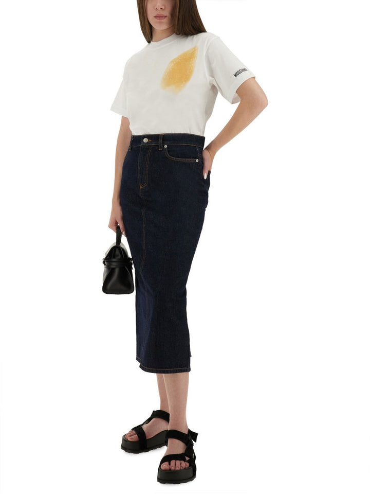 Moschino Women T-Shirt "Too Much Irony!"