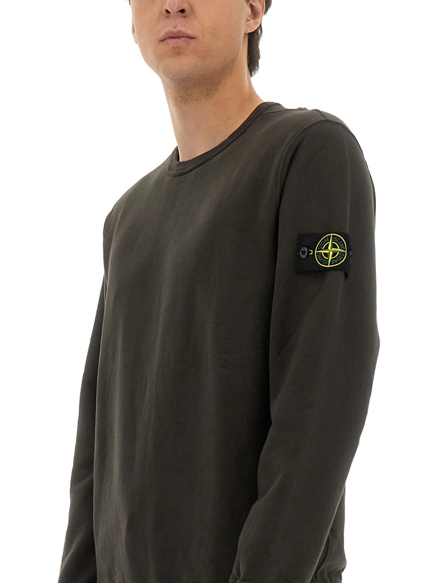 Stone Island Men Organic Cotton Sweatshirt