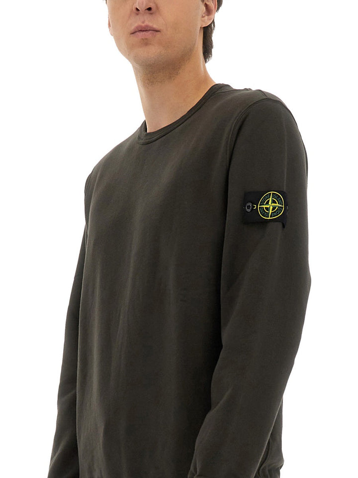 Stone Island Men Organic Cotton Sweatshirt