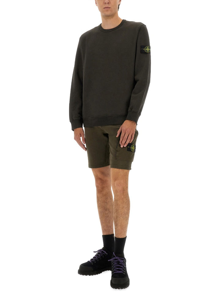 Stone Island Men Organic Cotton Sweatshirt