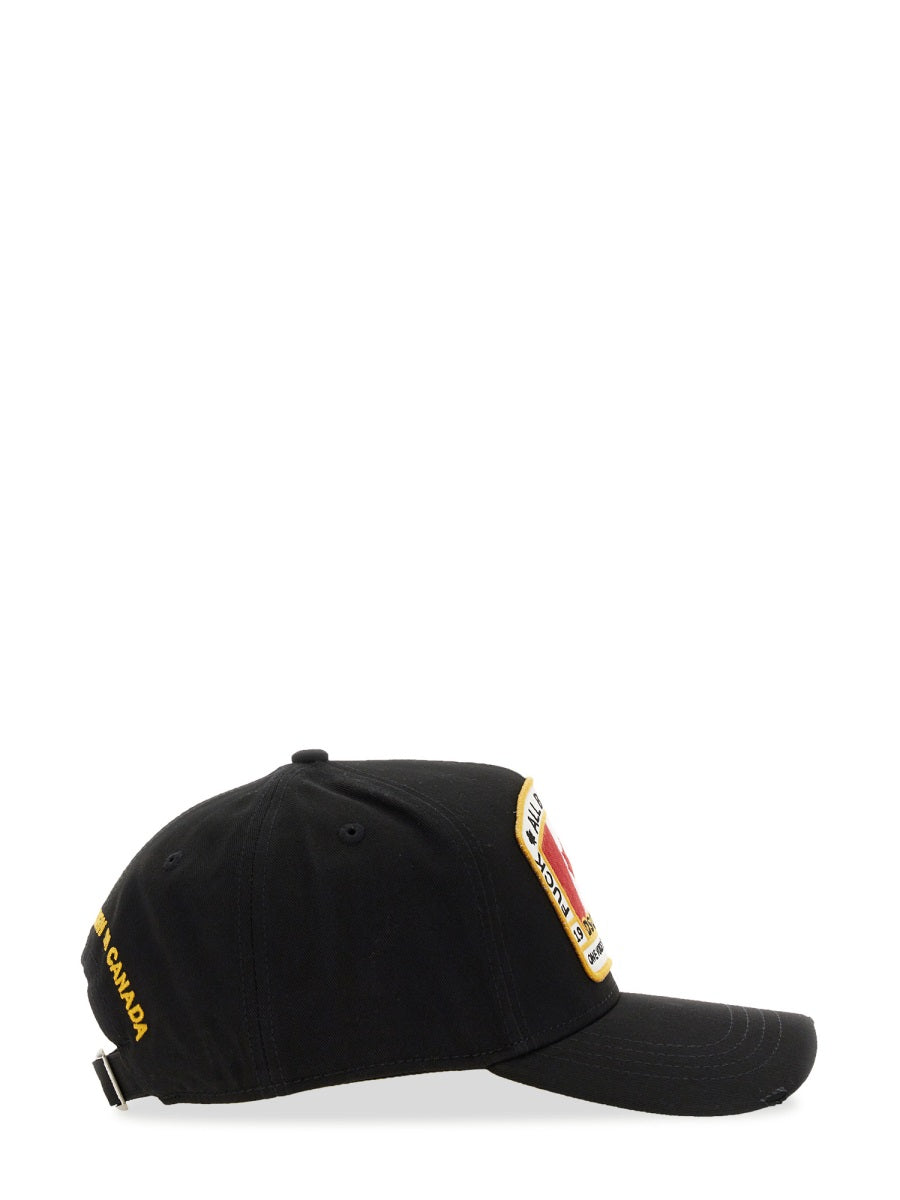 Dsquared Men Baseball Hat With Logo