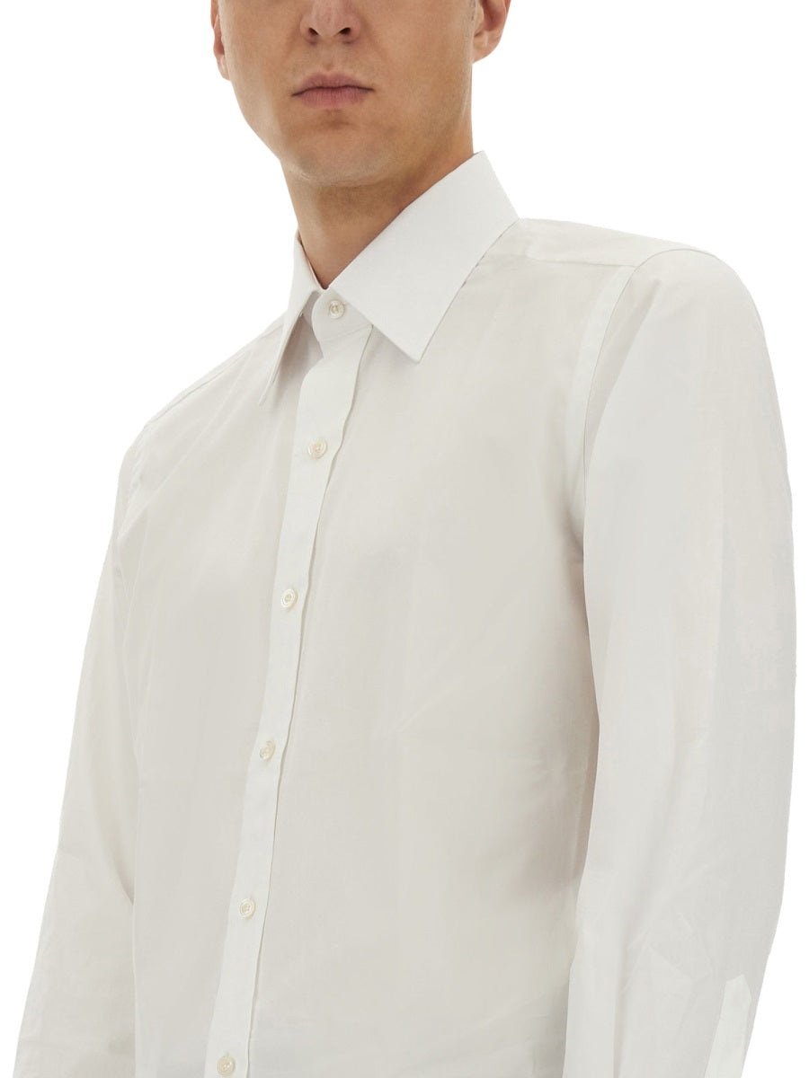 Tom Ford Men Slim Fit Poplin Shirt