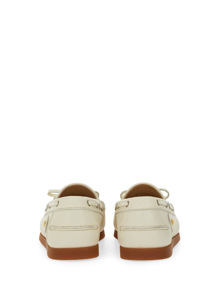Valentino Garavani Men "Palm Avenue" Boat Moccasin