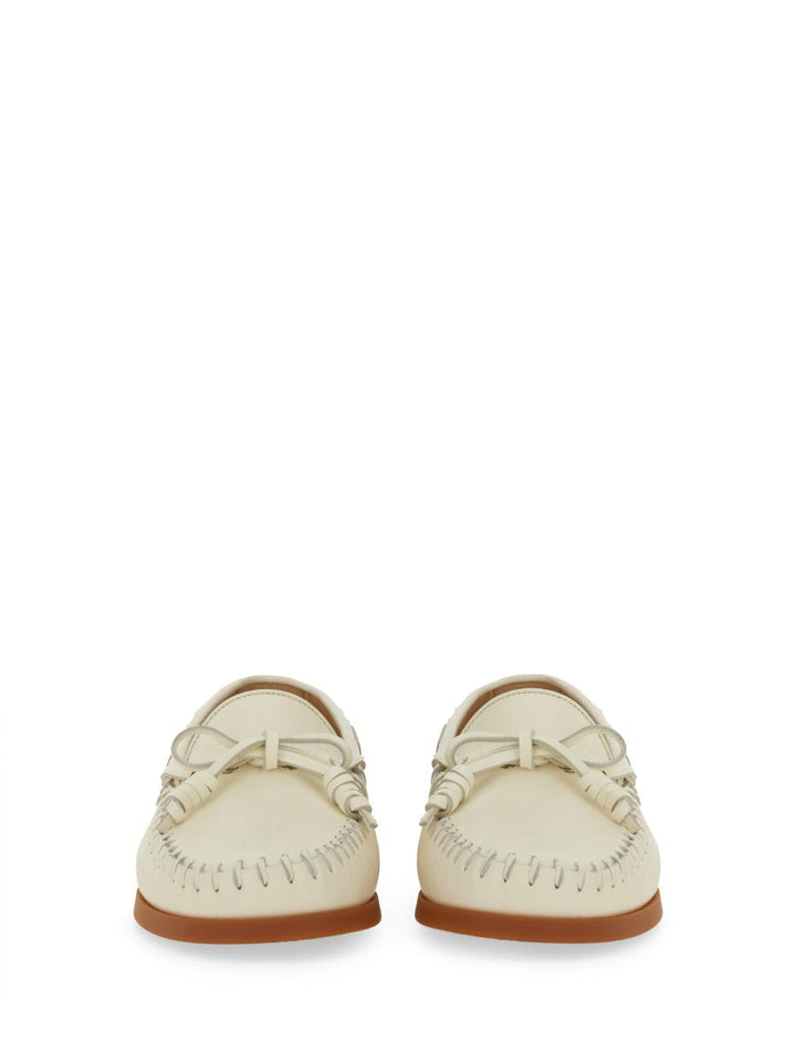 Valentino Garavani Men "Palm Avenue" Boat Moccasin