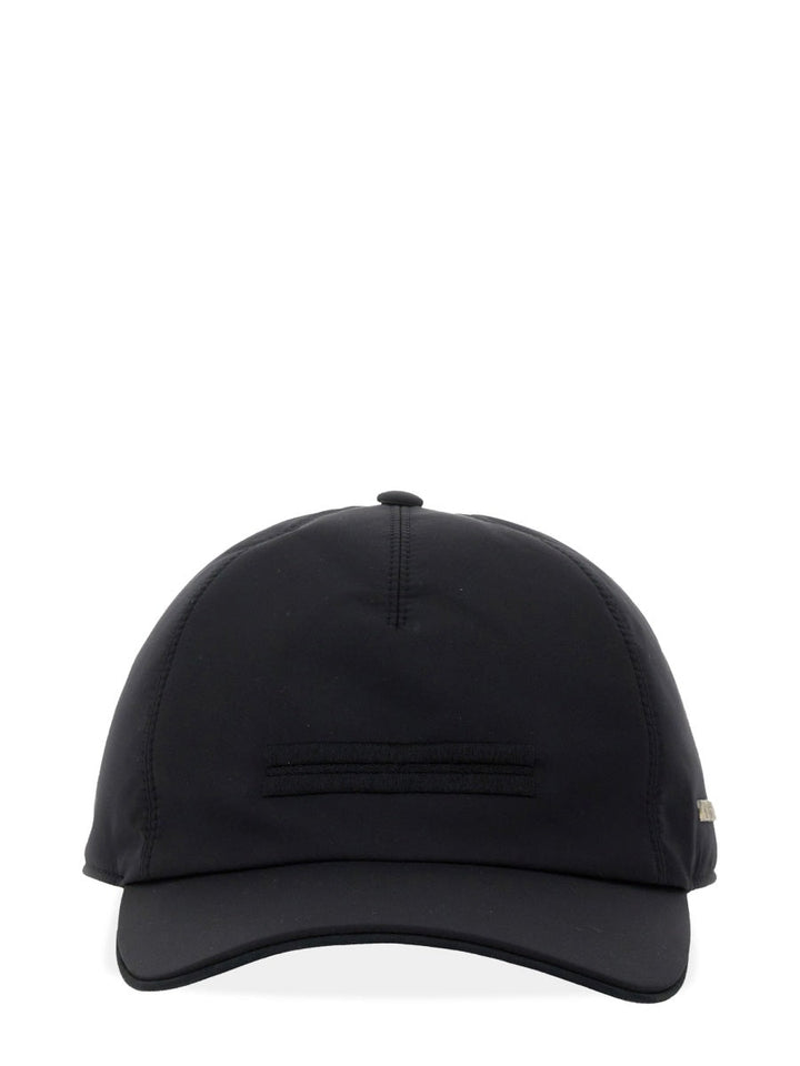 Zegna Men Baseball Hat With Logo