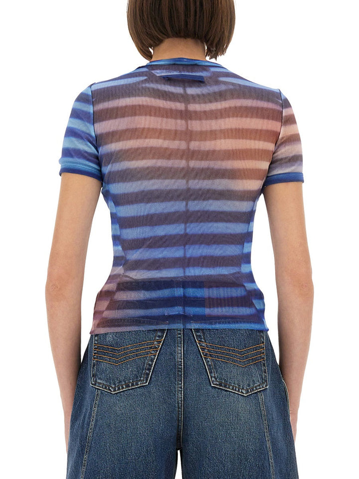 Jean Paul Gaultier Women "Air" Mesh T-Shirt