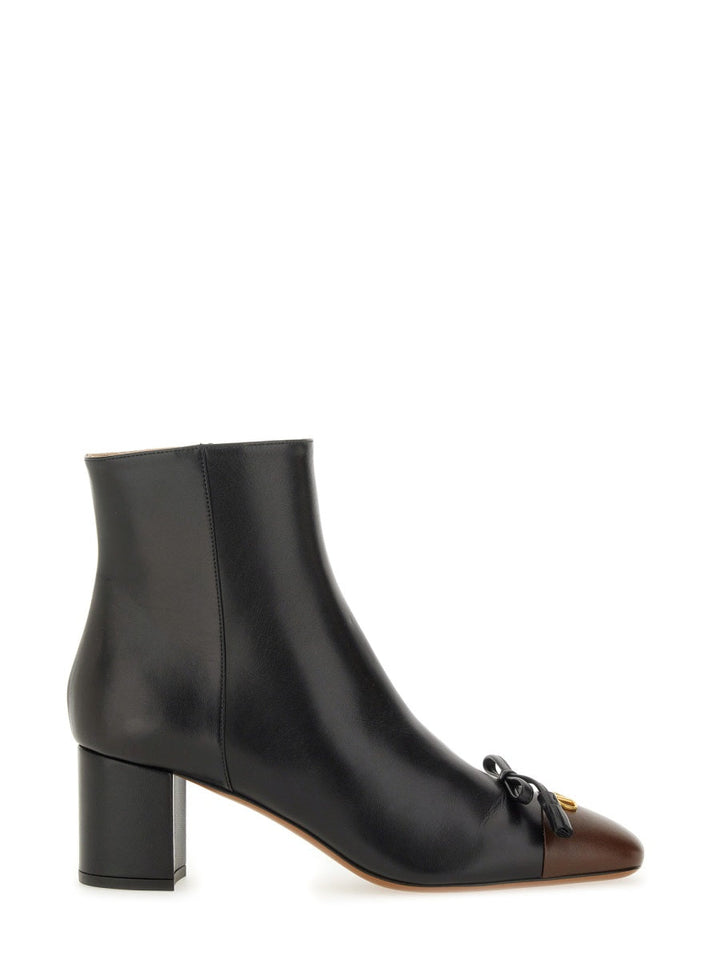 Valentino Garavani Women Kidskin "Valet Du Roi" Ankle Boot