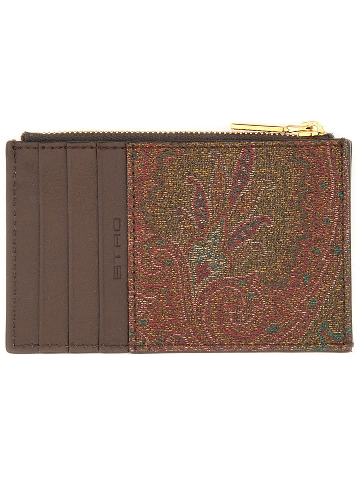 ETRO Mini Cotton-Polyester Wallet