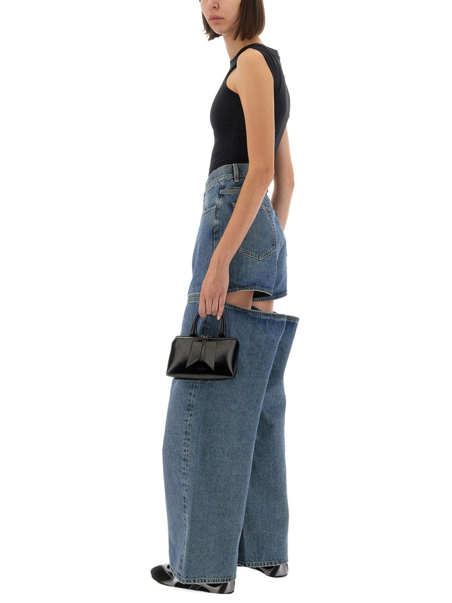 The Attico Women Long Denim Jeans