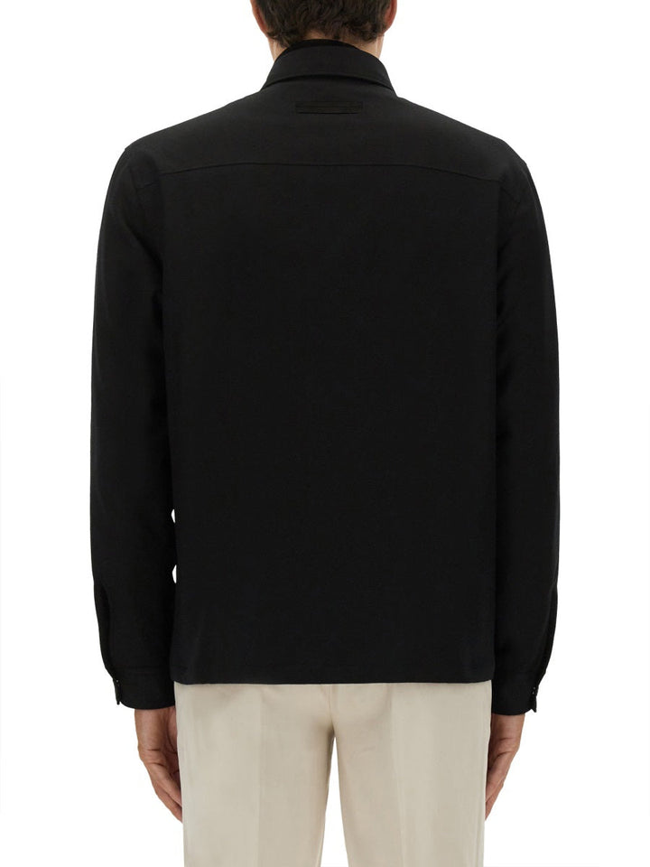 Zegna Men Wool Shirt