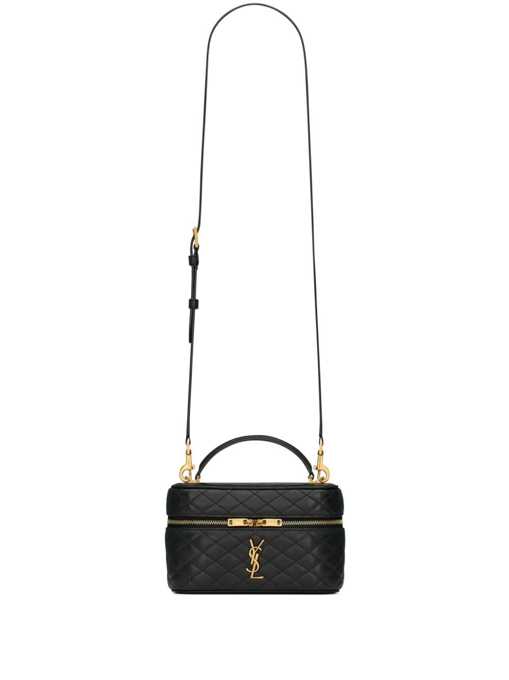 Saint Laurent Women Lambskin Gaby Vanity Bag