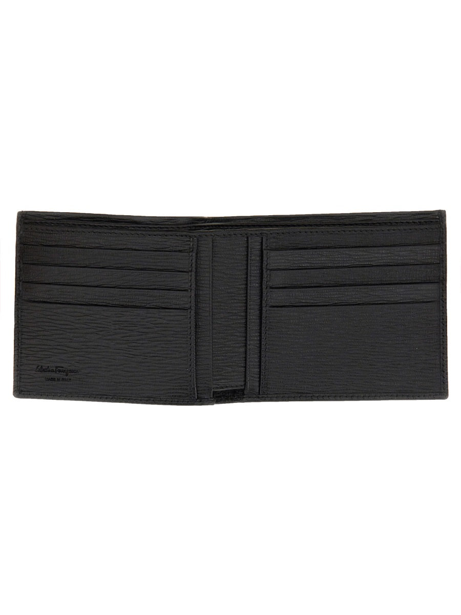 Ferragamo Men "Hooks" Wallet