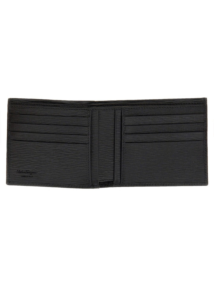 Ferragamo Men "Hooks" Wallet