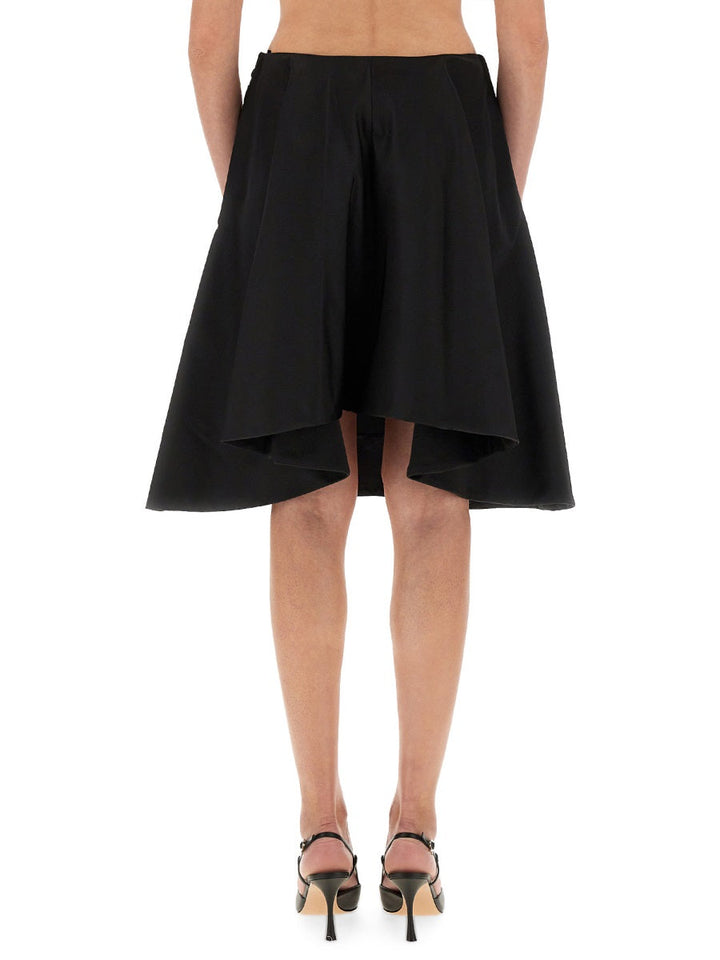 Alexander Mcqueen Women Flared Midi Skirt