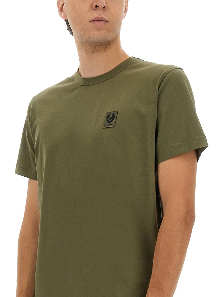 Belstaff Men T-Shirt With Logo Patch