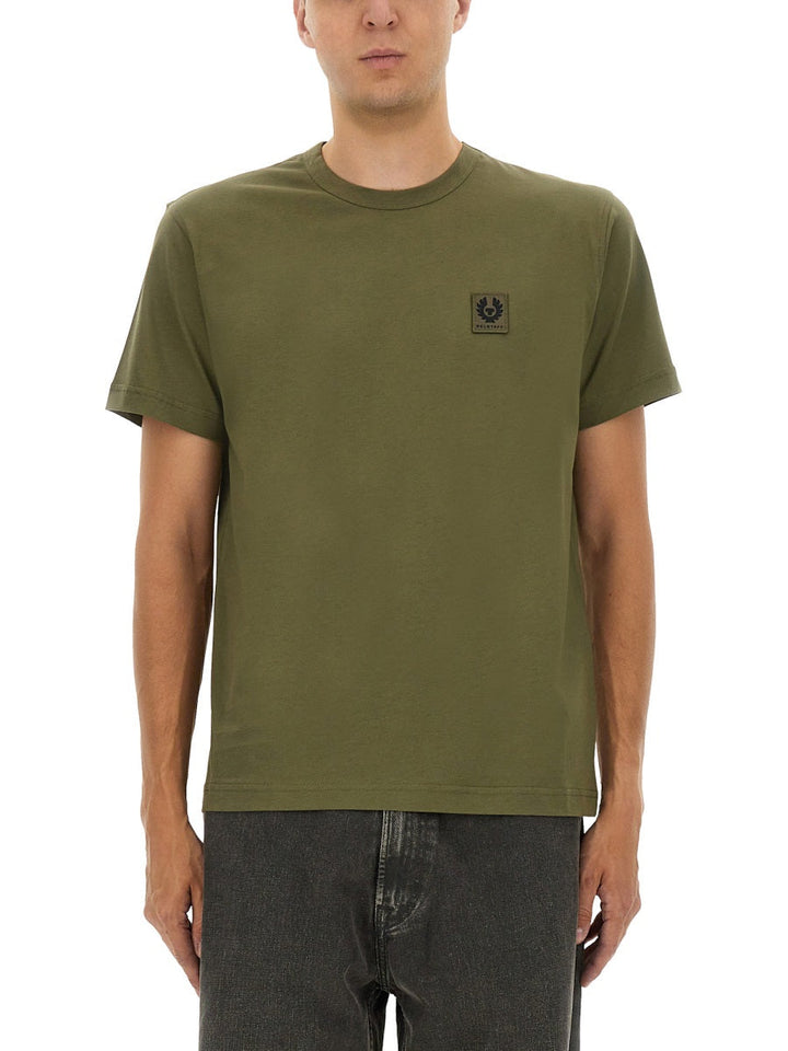 Belstaff Men T-Shirt With Logo Patch