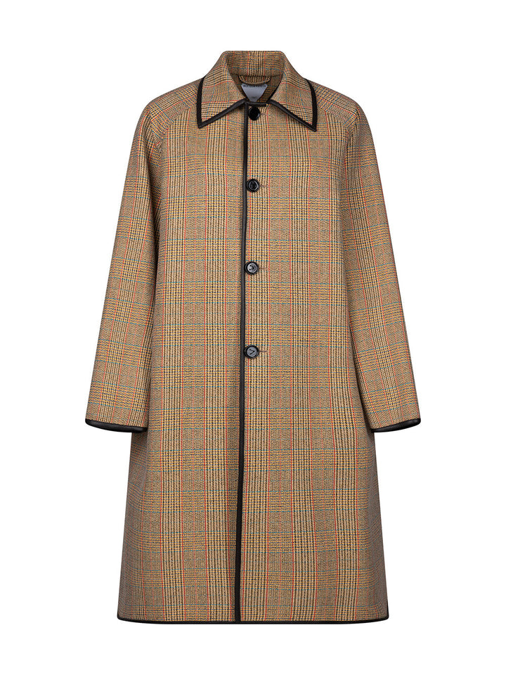 Bottega Veneta Women Distorted Prince Of Wales Coat