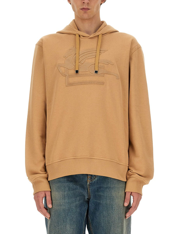 Etro Men Sweatshirt With Pegasus Embroidery