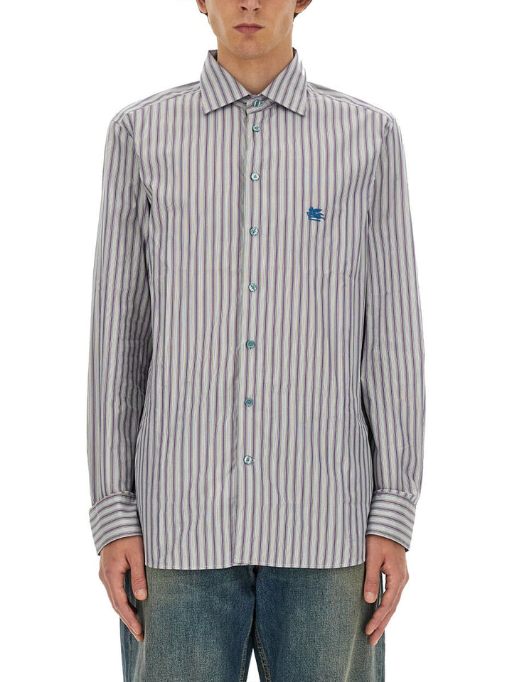 Etro Men Pegasus Logo Shirt