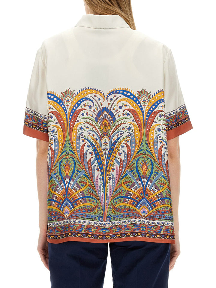 Etro Women Printed Silk Shirt