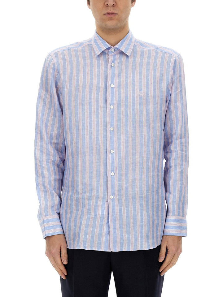 Etro Men Pegasus Logo Shirt