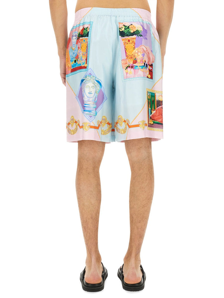 Versace Men Short In Silk