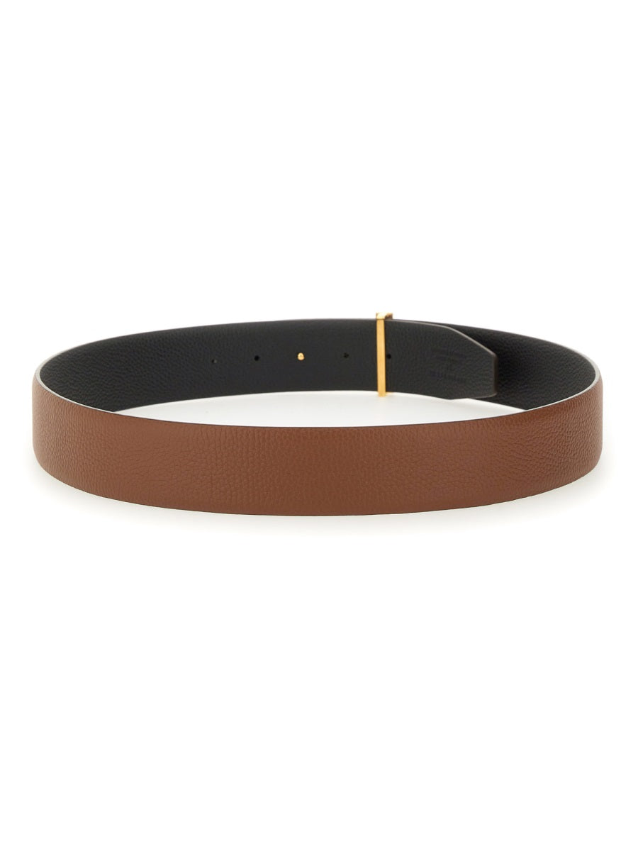 Tom Ford Men Reversible Leather Belt