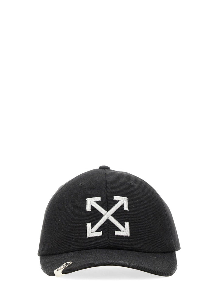 OFF-WHITE Embroidered Hat for Men - FW25 Collection