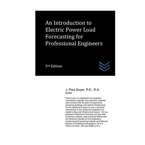 An Introduction to Electric Power Load Forecasting for Professional Engineers - Paperback