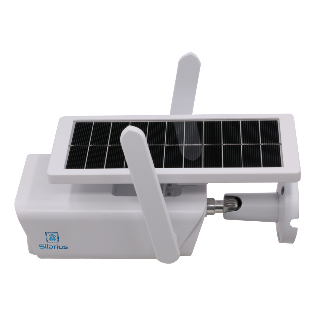 Silarius SIL-SOLARB3MPWIFI36 Bullet 3MP 3.6MM Solar Powered WiFi Camera (external removable 3W Solar Panel)