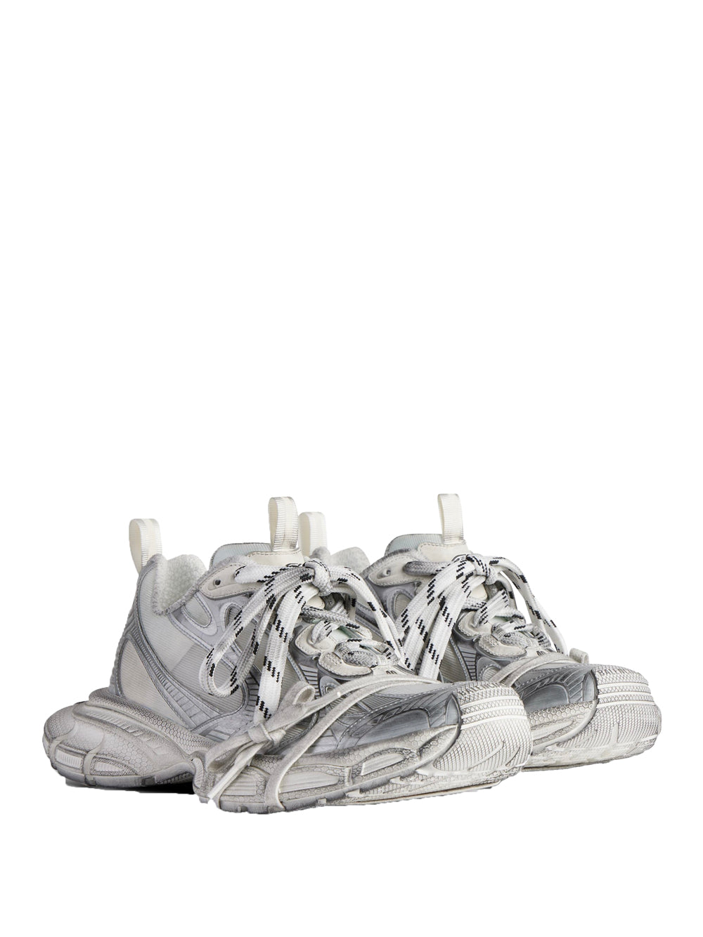 Balenciaga Men Worn-Out Effect 3Xl Mesh Sneakers