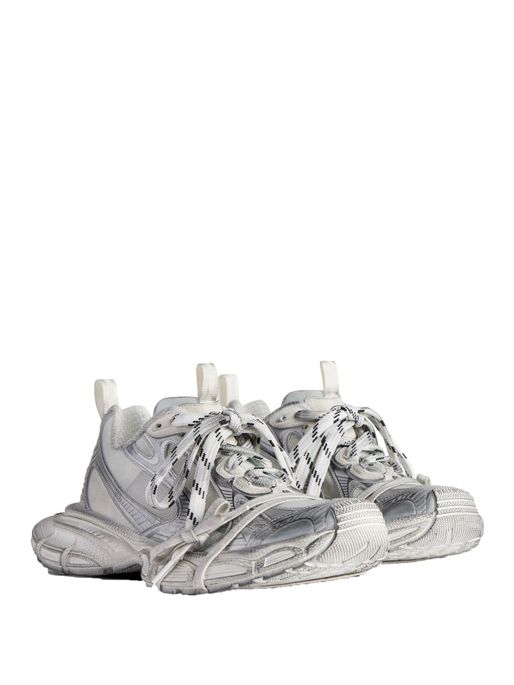 Balenciaga Men Worn-Out Effect 3Xl Mesh Sneakers