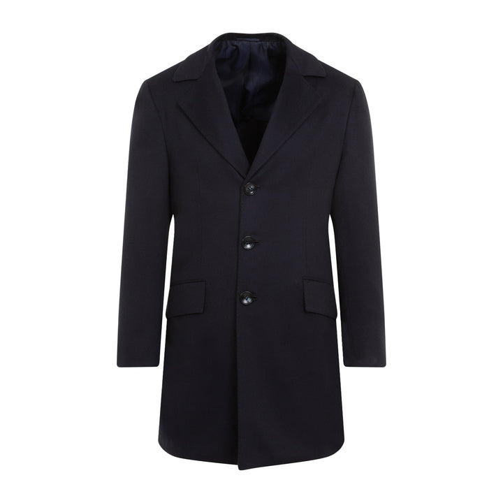 Kiton Luca Caban Coat Men