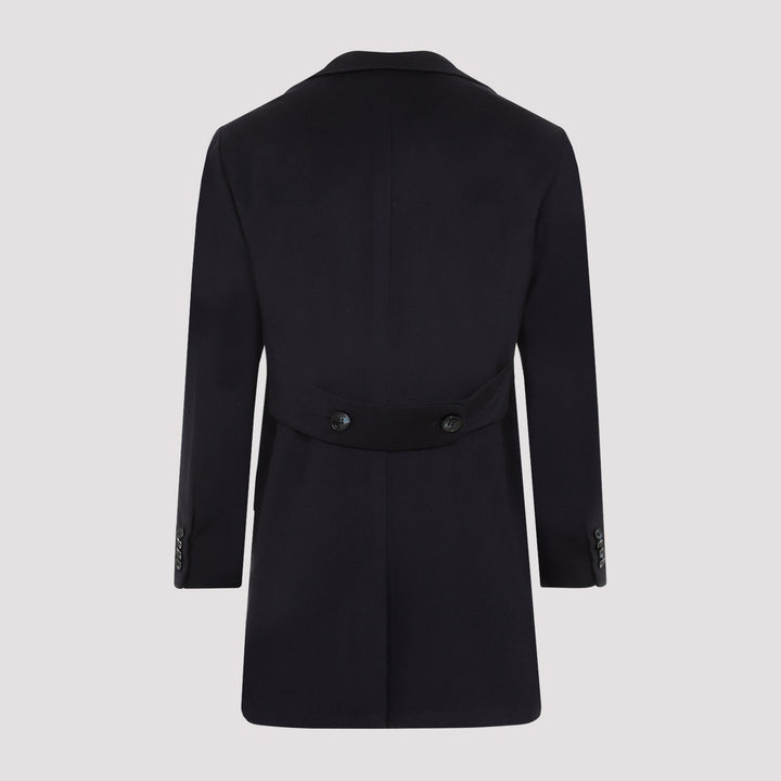 Kiton Luca Caban Coat Men